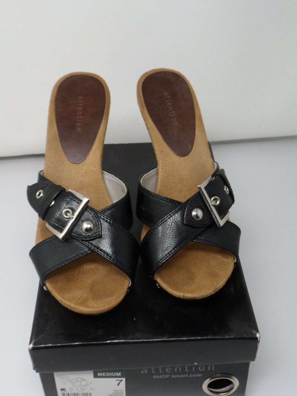 Ladies Attention "Tamira" Slip on heels 7